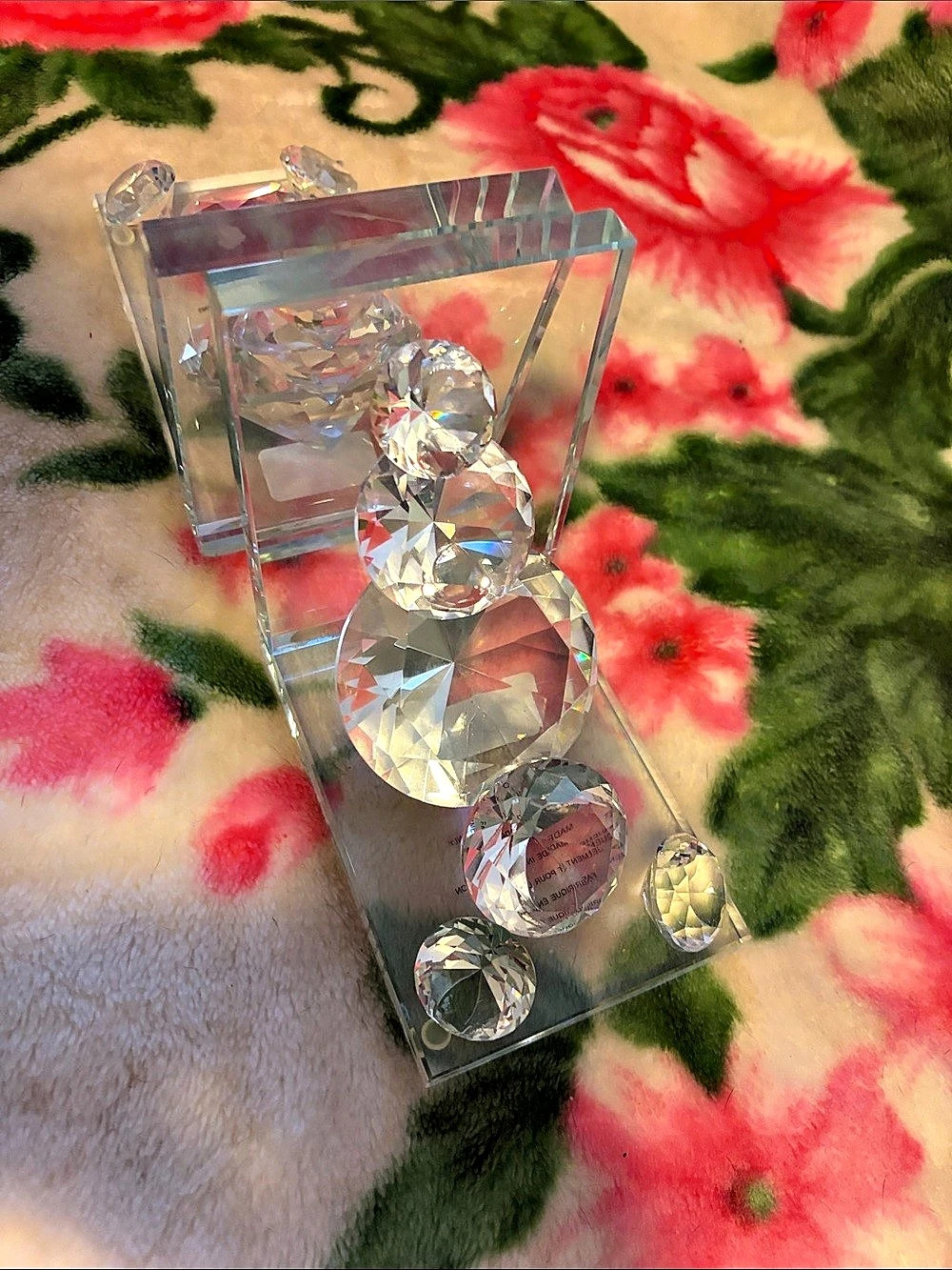 Crystal Decor Display Set, Clear & Silver - Picture 4 of 5